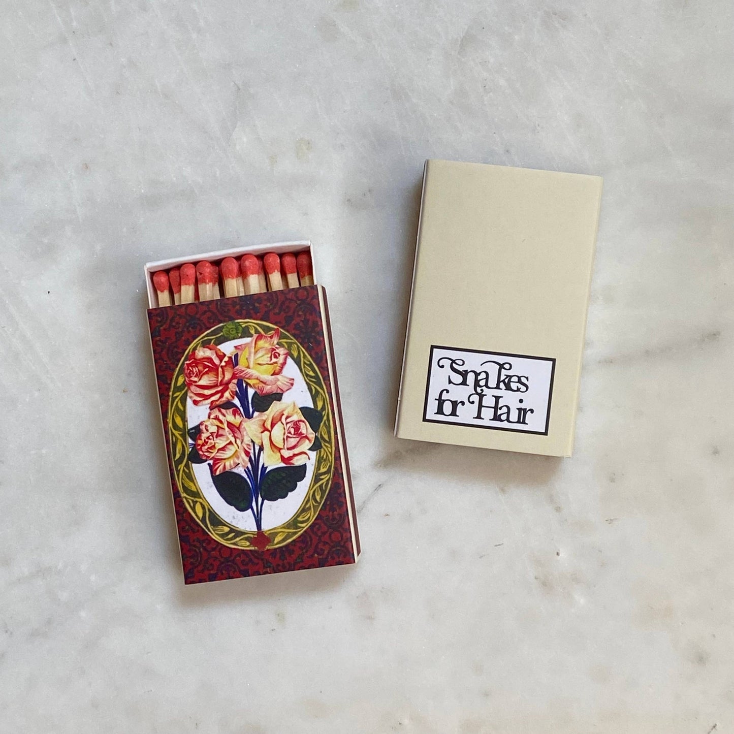 Rose Garden/Love Draw Matchbox