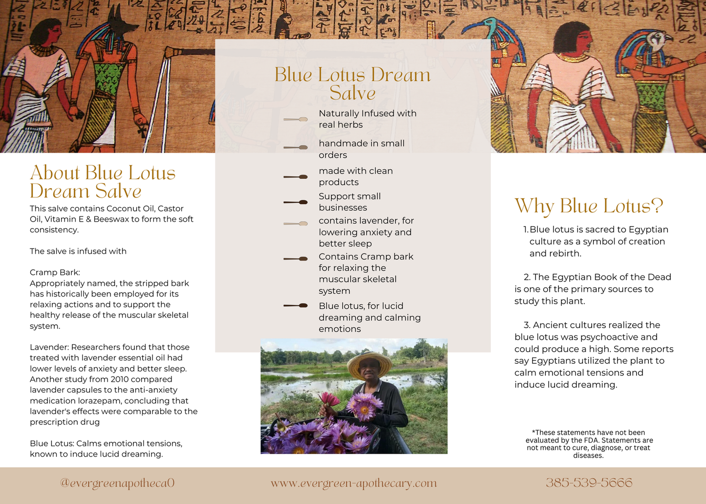 Blue Lotus Dream Salve
