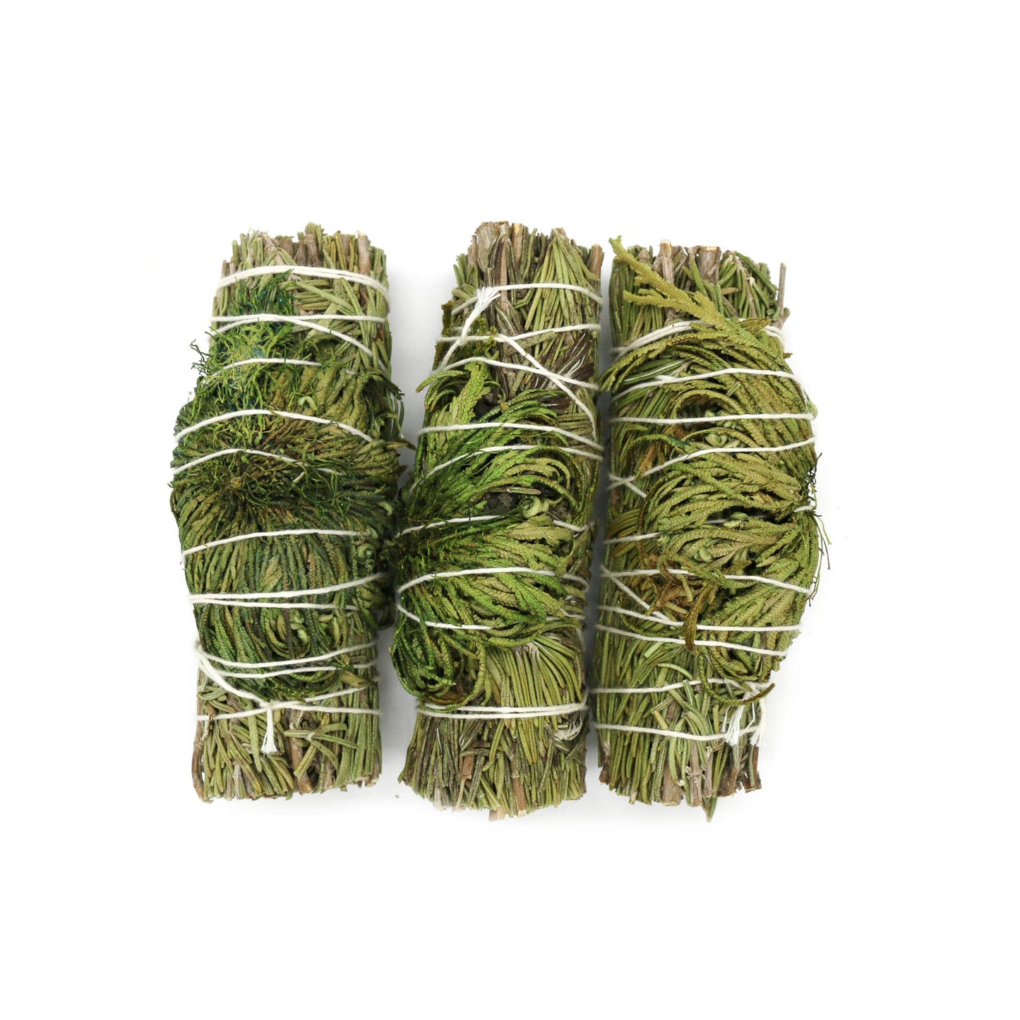 'Jericho Dreams' Floral Rosemary Sage Smudge Stick (4 in.)