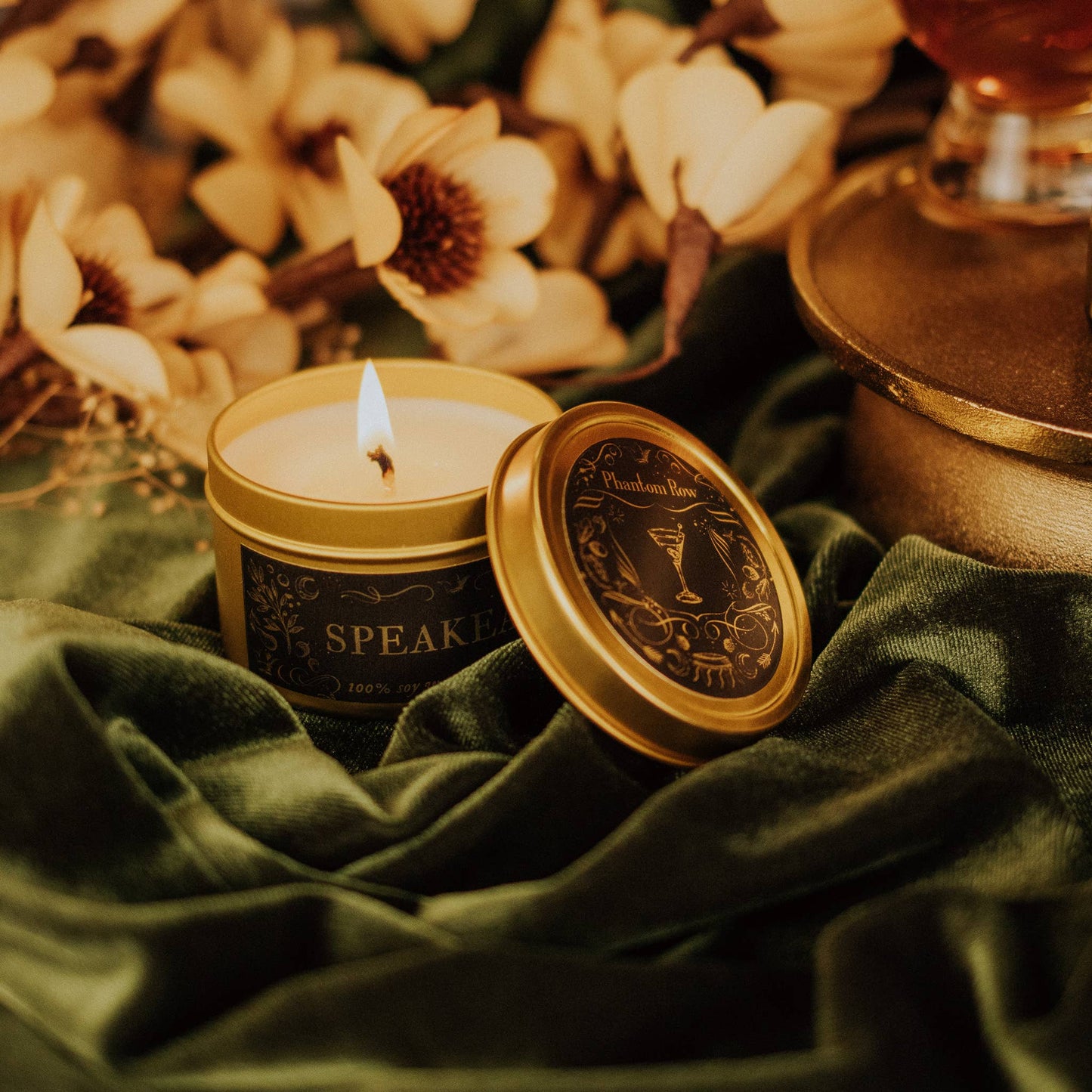 Speakeasy | Soy Wax Jar Candle: Tin
