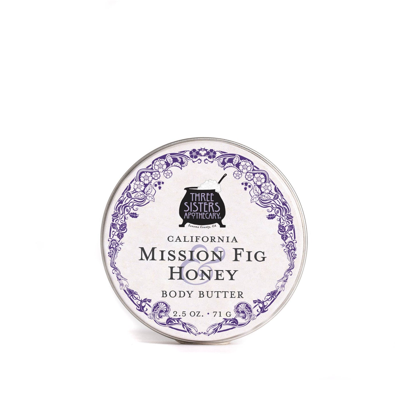 Body Butter California Mission Fig & Honey: 4 oz