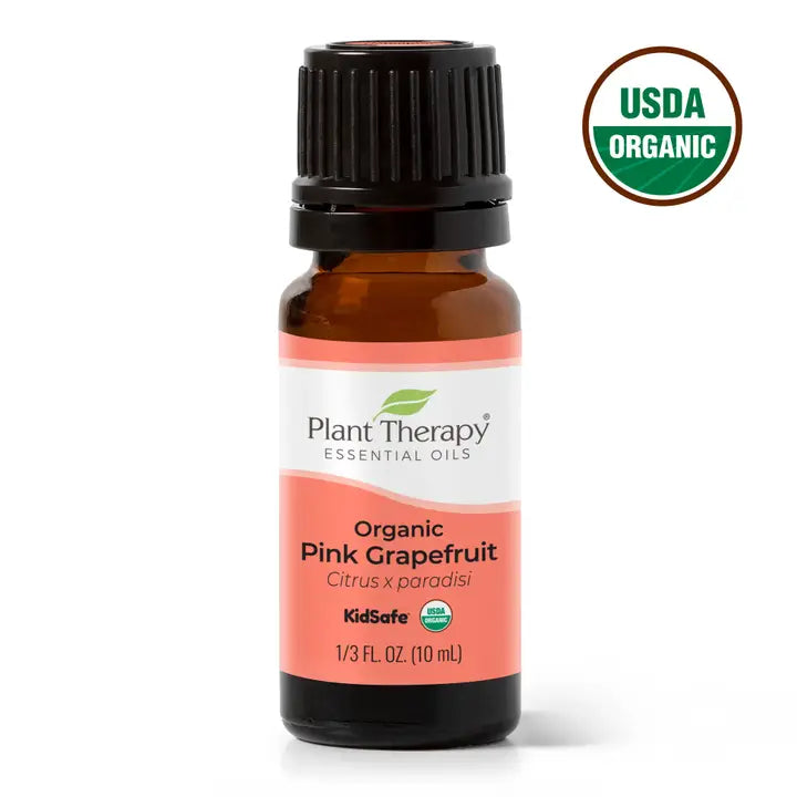 Organic Pink Grapefruit Essential Oil 10 Ml