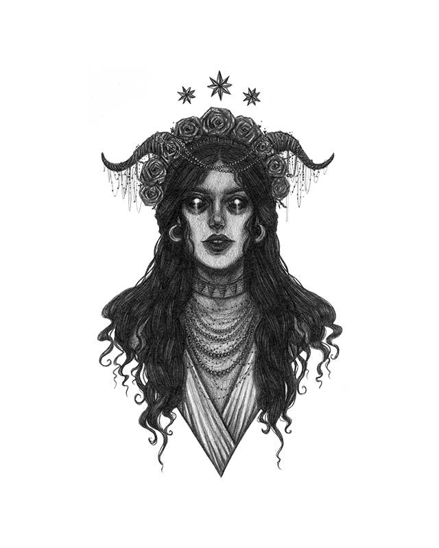 Lilith Fine Art Print - 5x7"