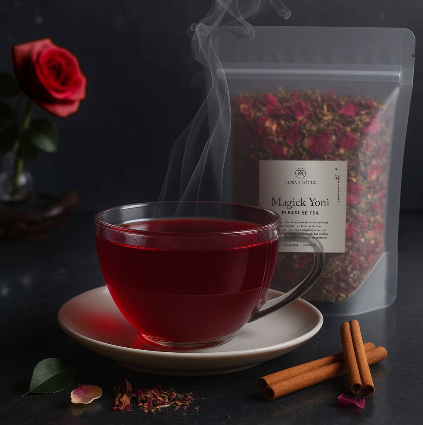Tea - Magick Yoni / Pleasure 30+ Serving Pouch