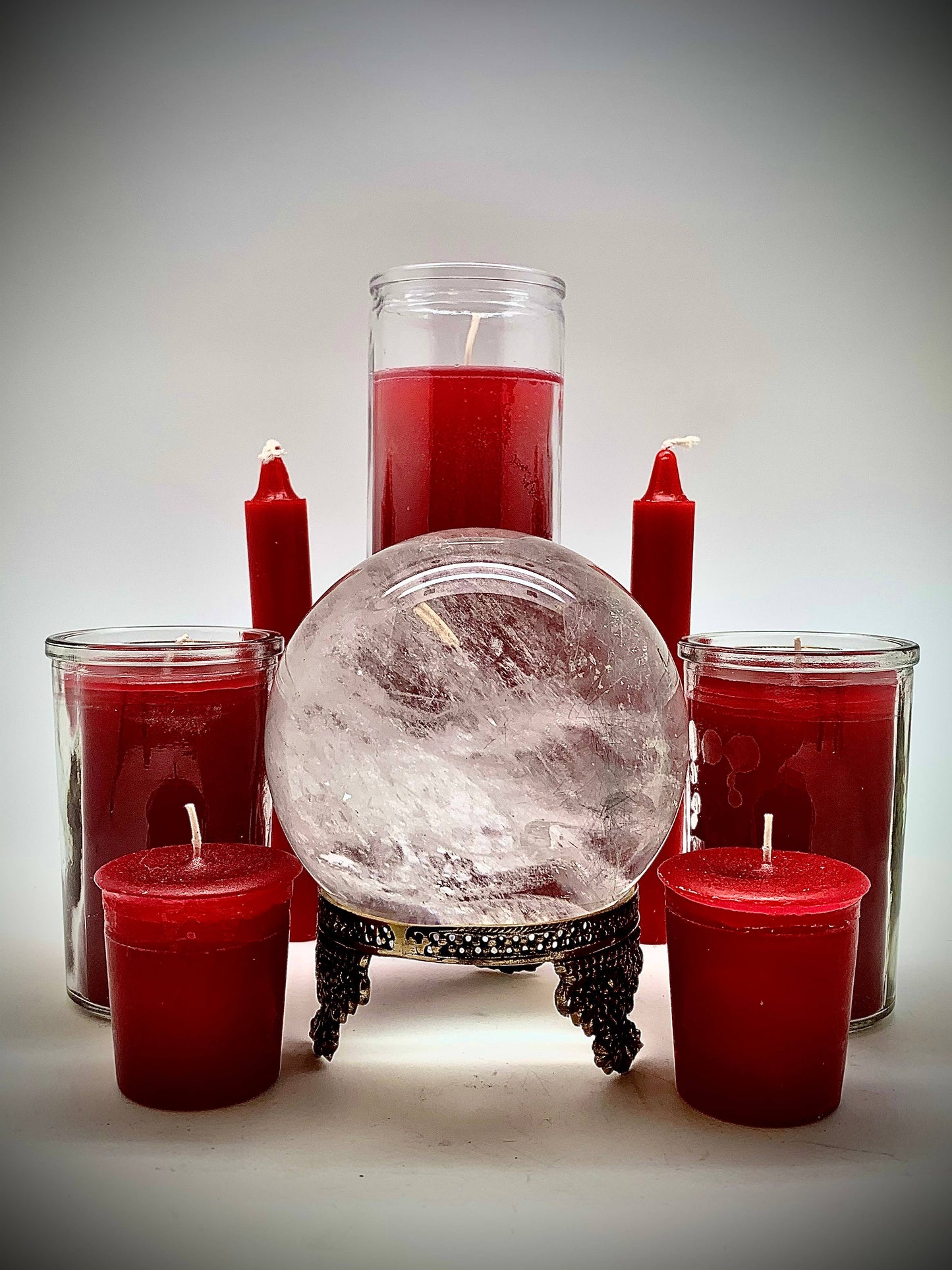 Votive Candle - passion, love, sexual energy, courage