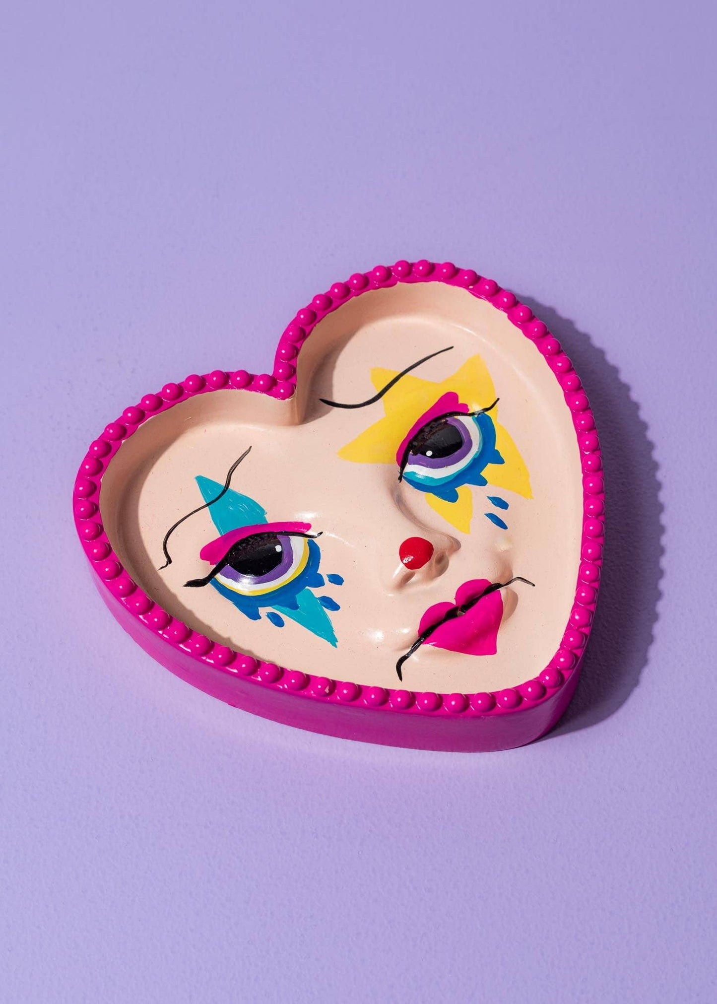 CLOWN GIRL ASHTRAY / INCENSE HOLDER