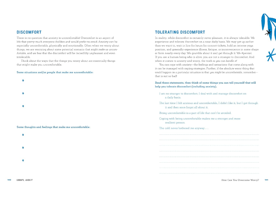 Goodbye, Anxiety: A Guided CBT Journal (Self Care)