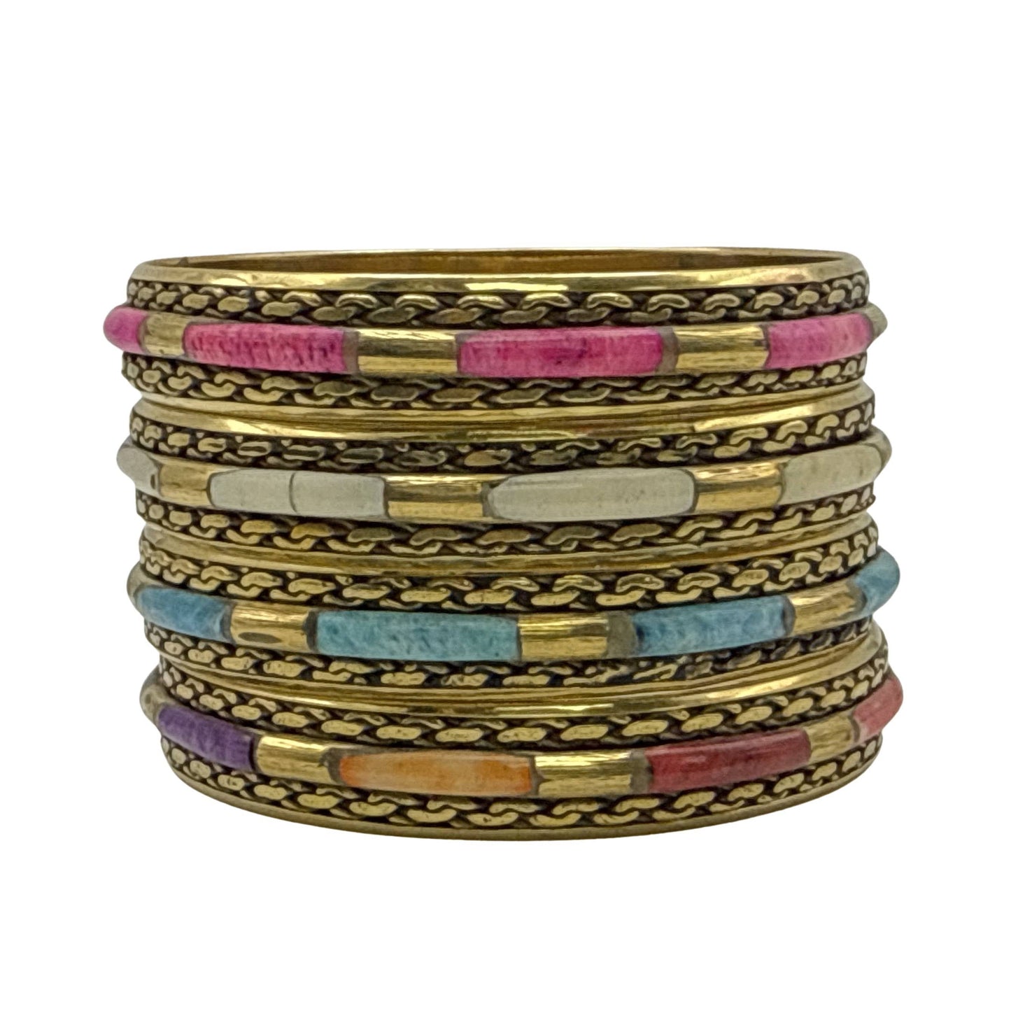 Bangle - Color Bone, Brass