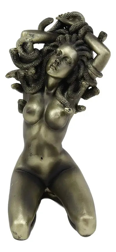 Goddess Statue - Medusa (Kneeling)