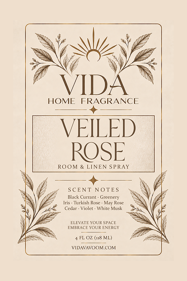 Veiled Rose | Room & Linen Spray | 4 oz