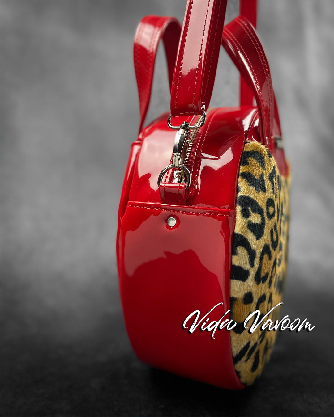 Cheetah Print Circle Bag