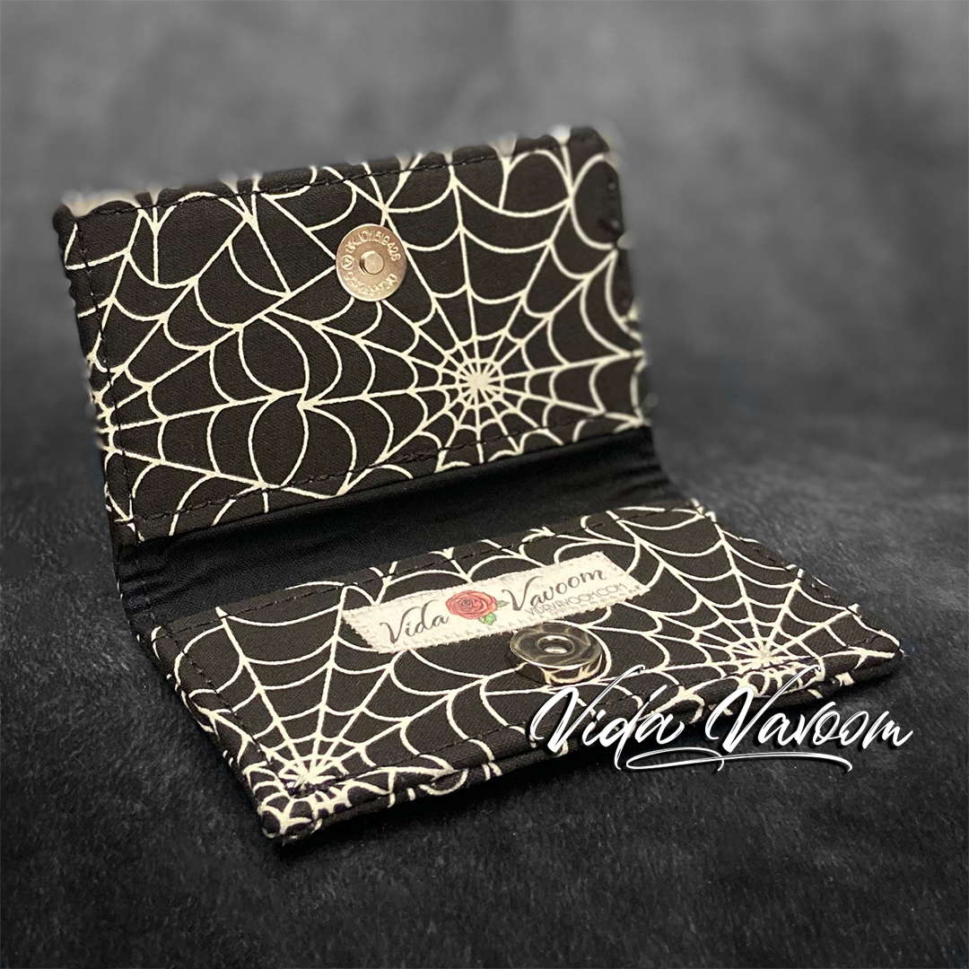 glow in the dark spooky Halloween wallet