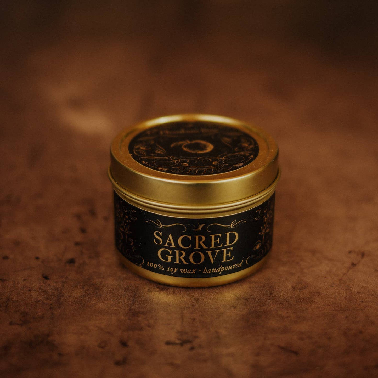 Sacred Grove | Soy Wax Jar Candle: Tin