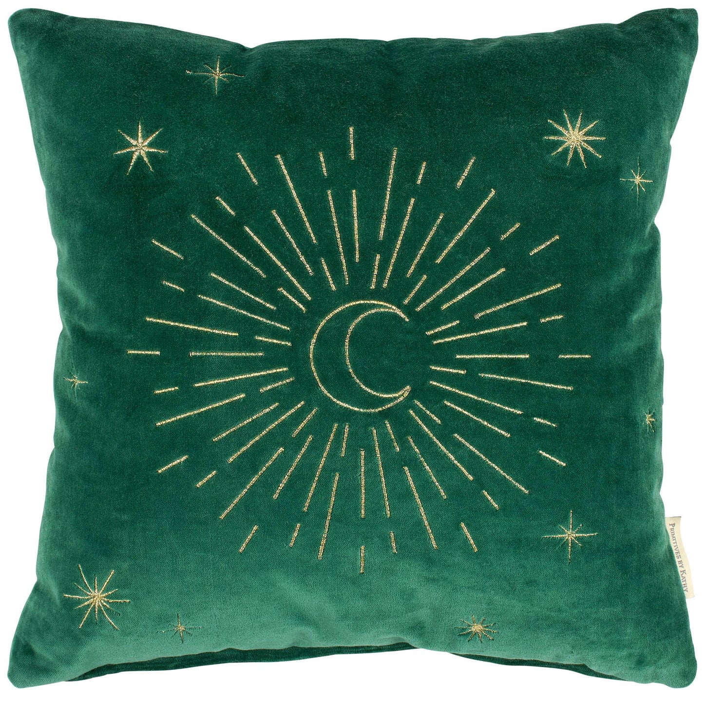 Moon And Stars Witchy Pillow