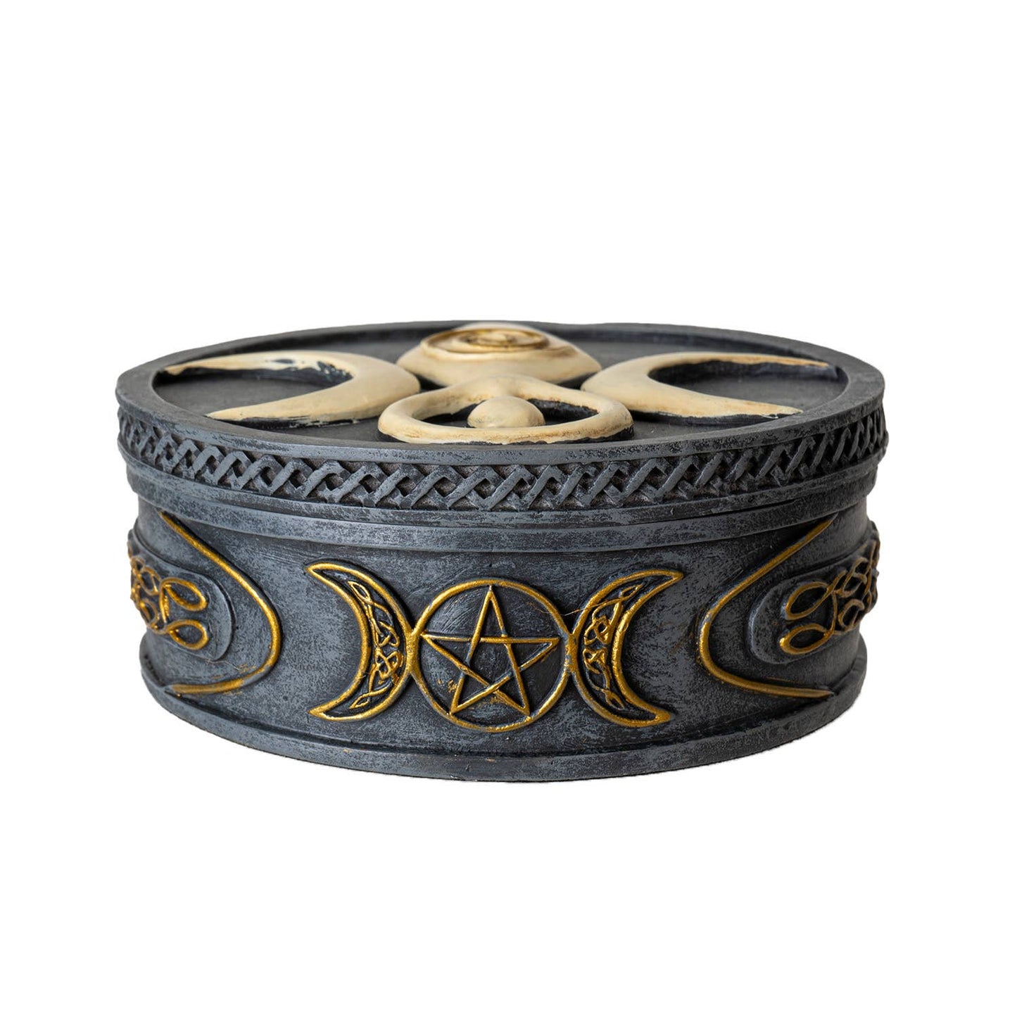 Spirial Goddess Round Box