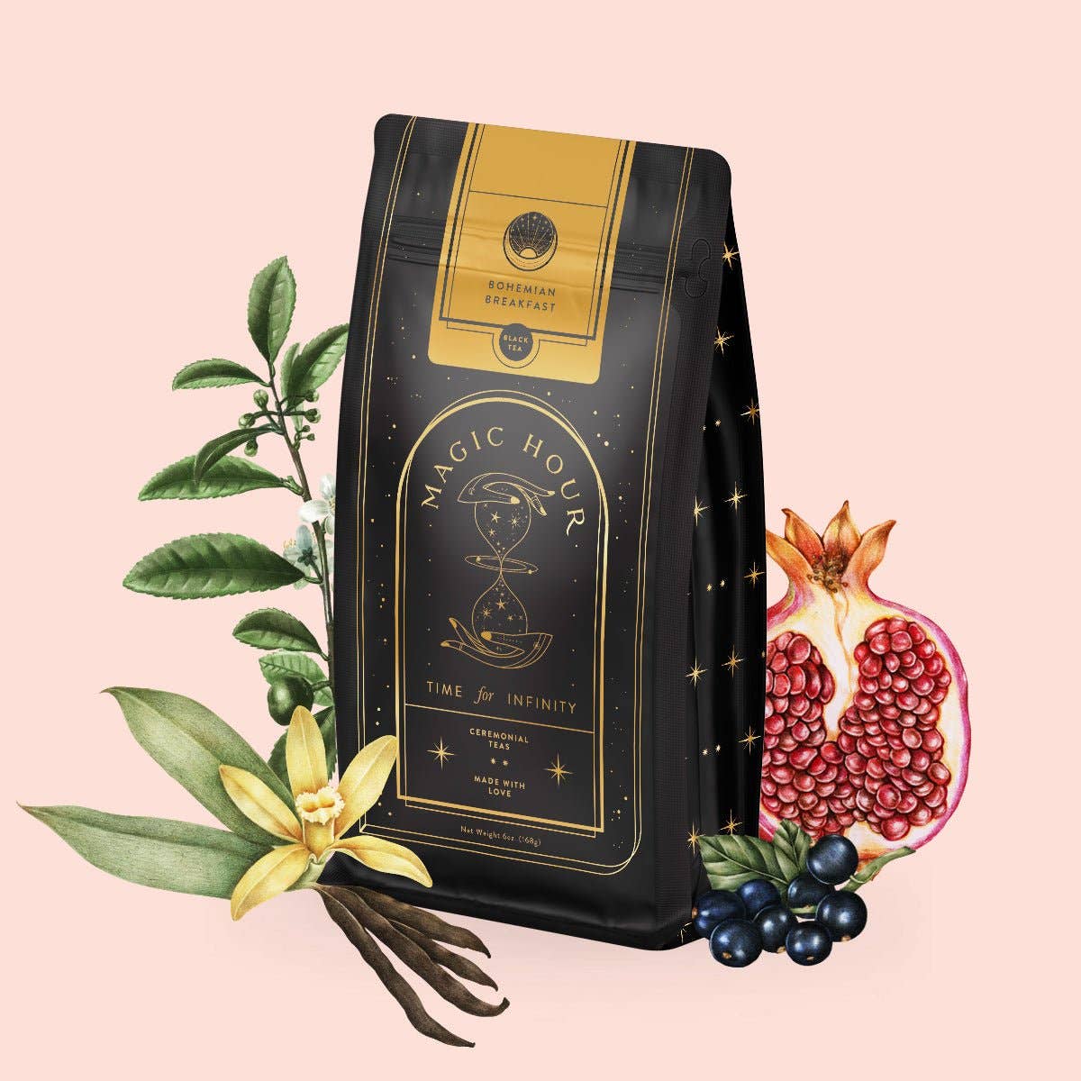 Tea - Bohemian Breakfast Black - Probiotic Rich Vanilla Puerh