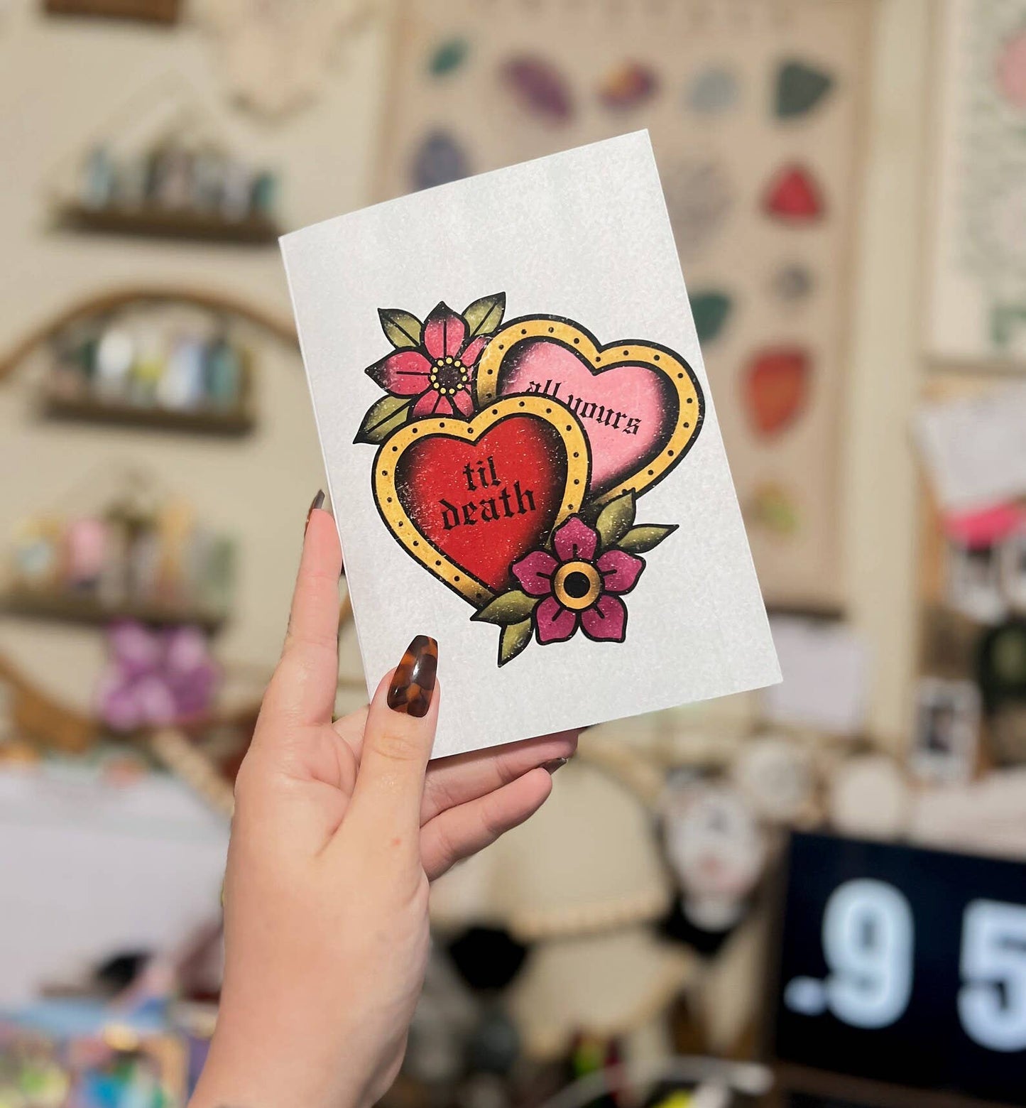 Til Death - Love Greeting Card