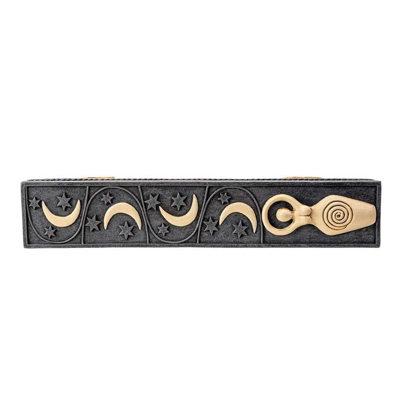 Spiral Goddess Incense Box Burner