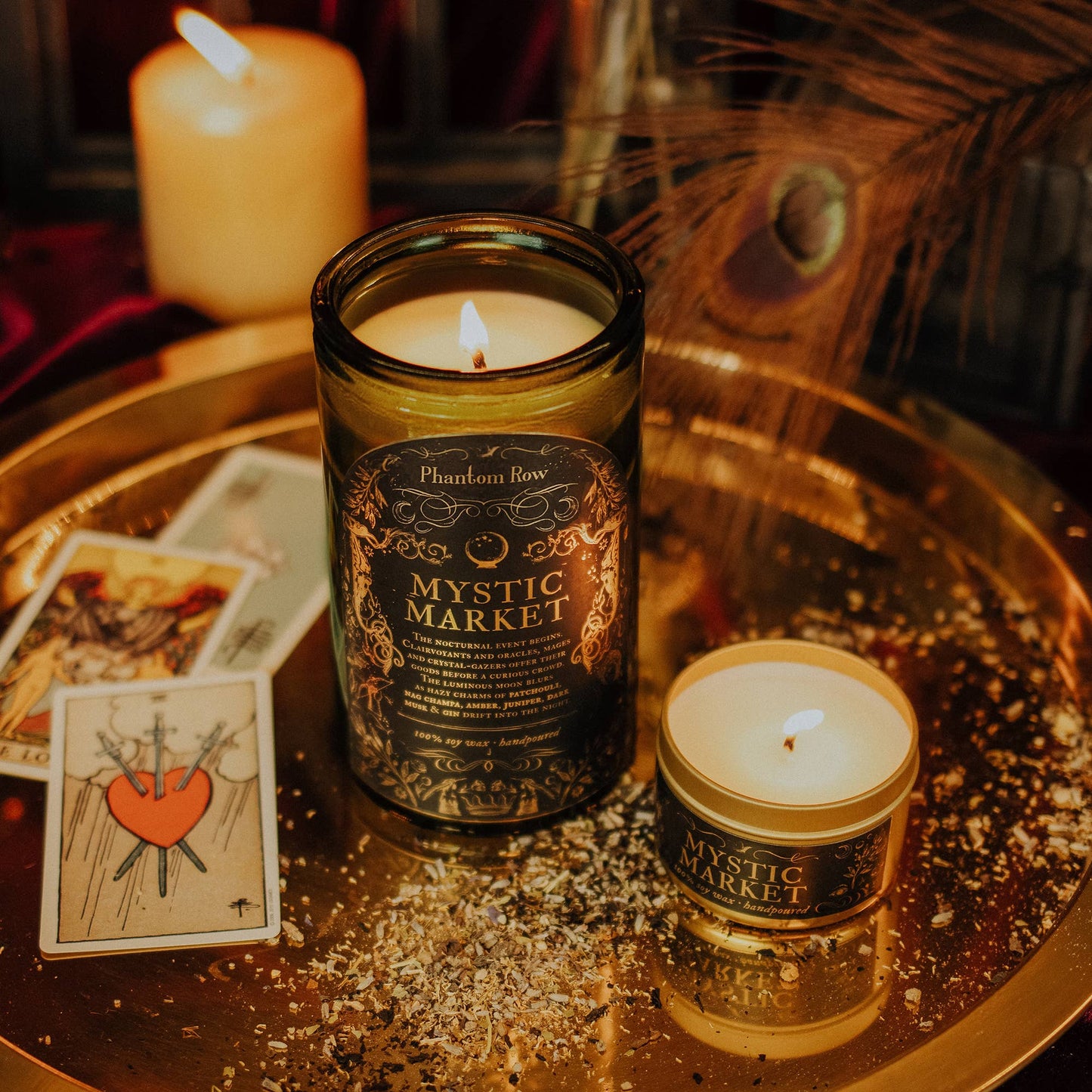 Mystic Market | Soy Wax Jar Candle: Tin