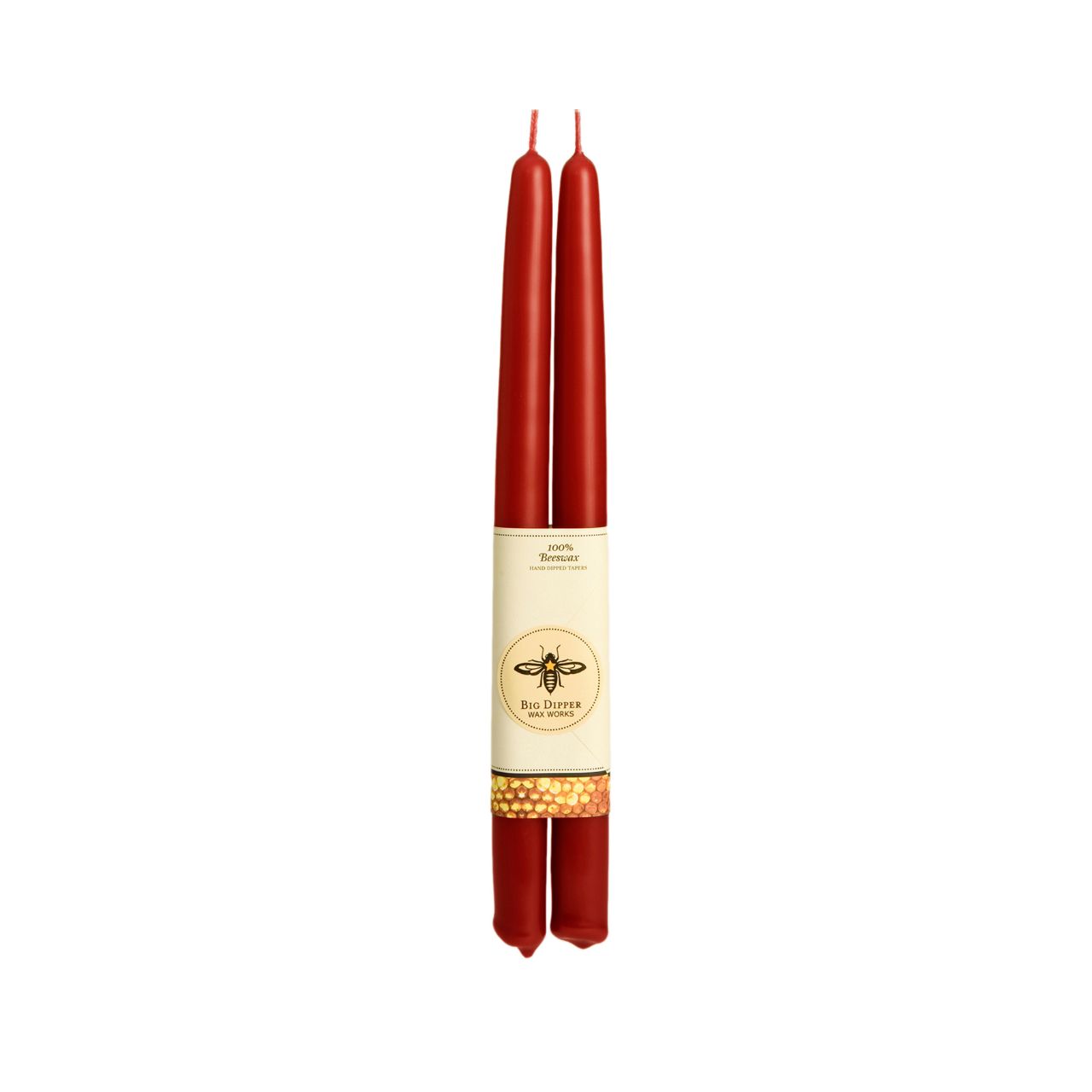 100% Pure Beeswax Tapers: Lilac / Standard (12" x 7/8")