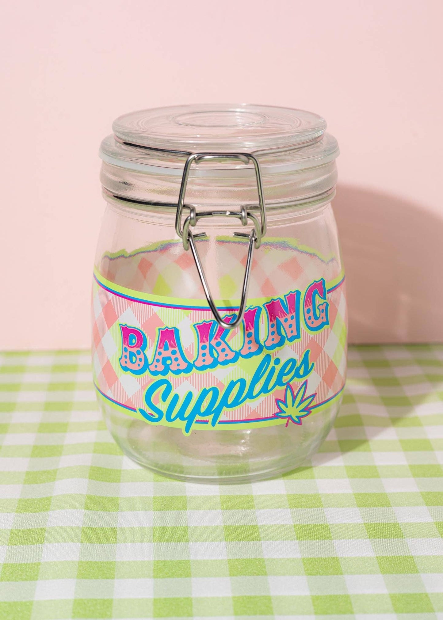 "Baking Supplies" Stash/Storage Jar