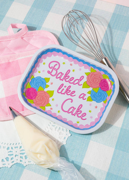 "Baked Like A Cake" Rolling Tray