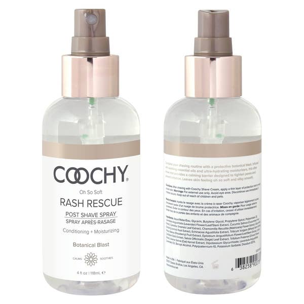 Coochy®  RASH RESCUE Post Shave Spray – Botanical Blast