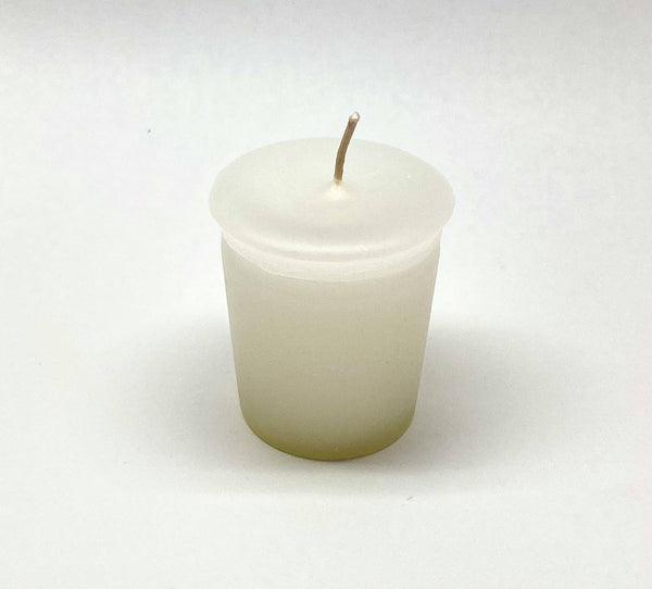 White Votive Candle - Wedding, Purity, Hand Fasting, Baptism