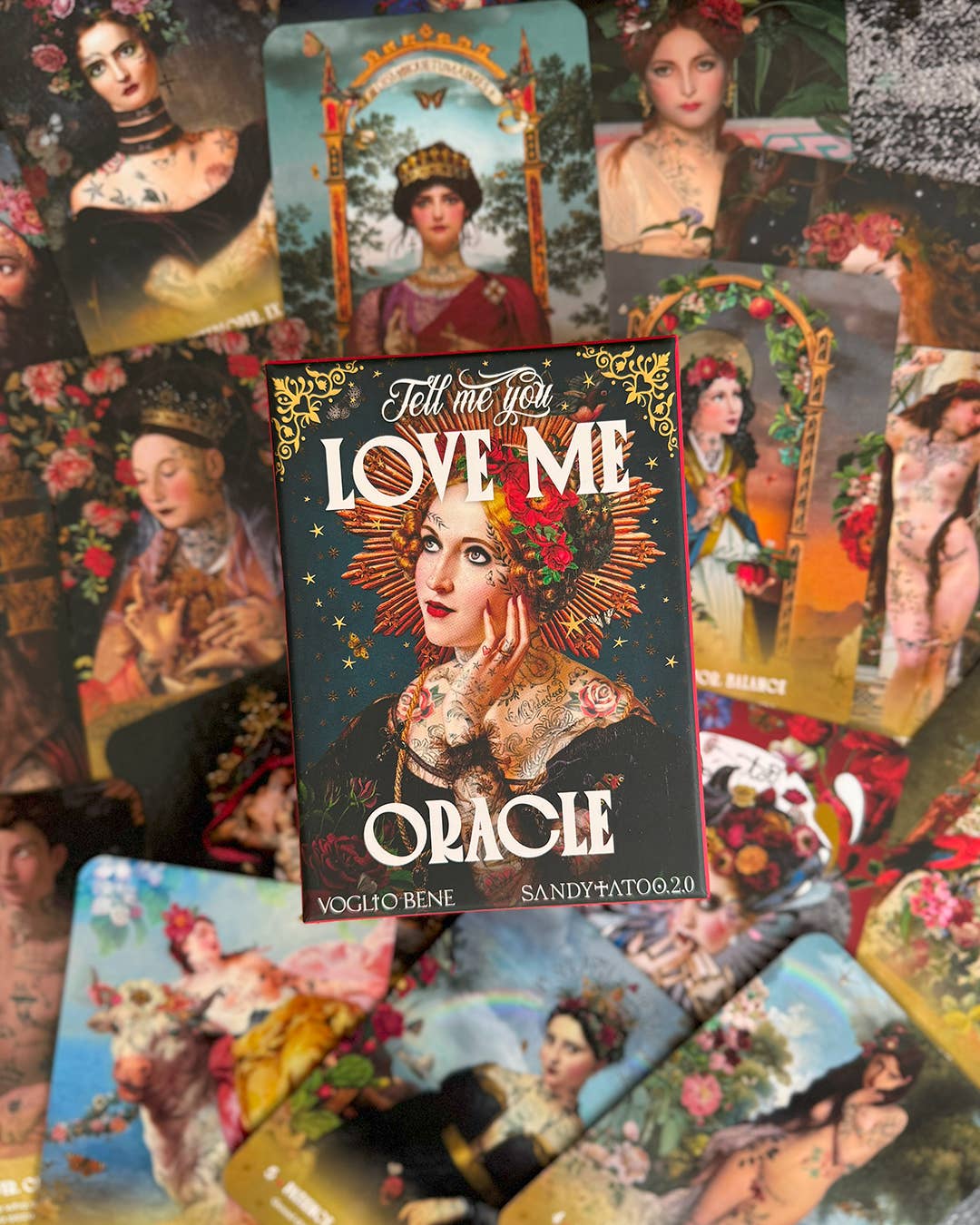 Tell Me You Love Me Oracle by SandyTatoo 2.0: Flashcards