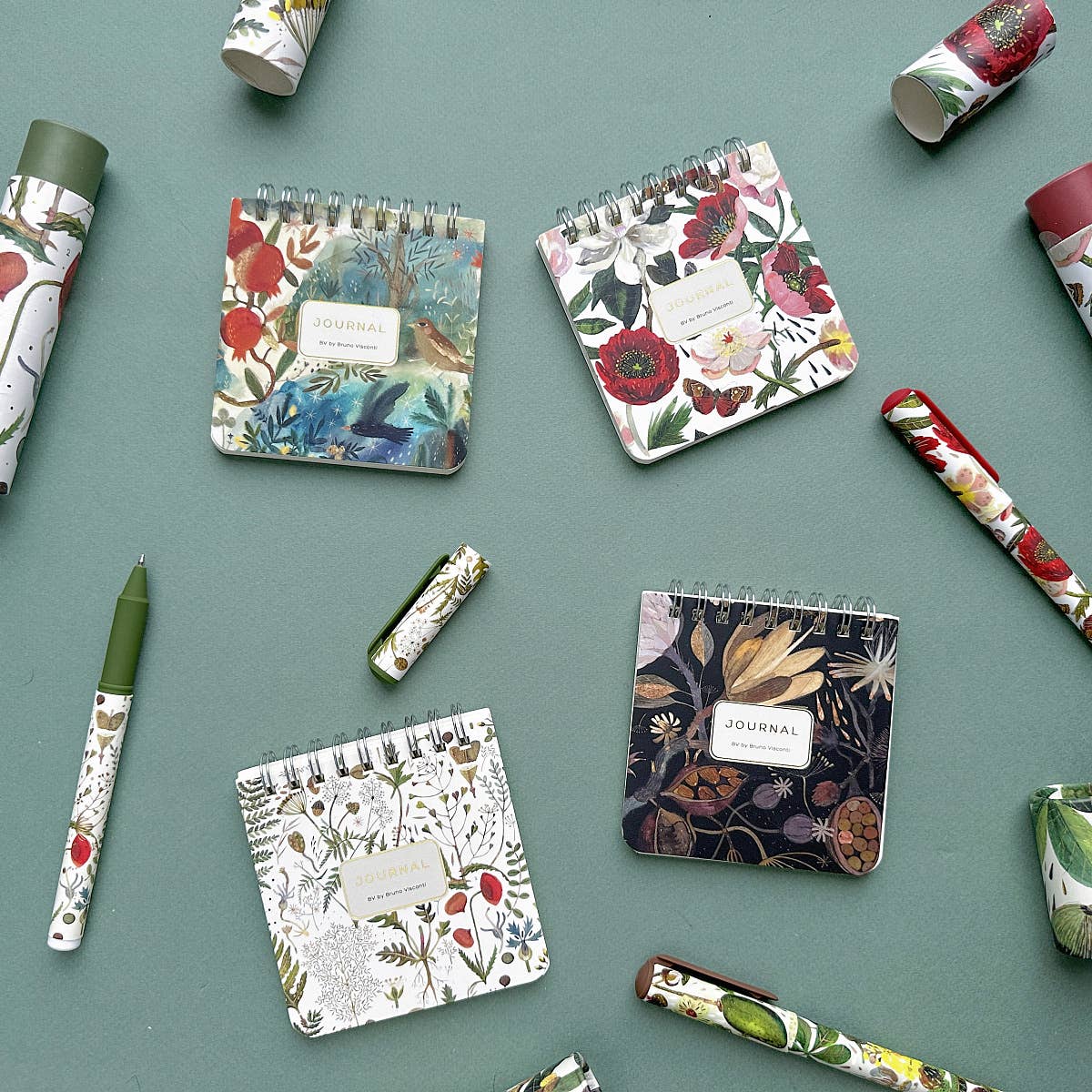 Night Flowers - Pocket Art Journal