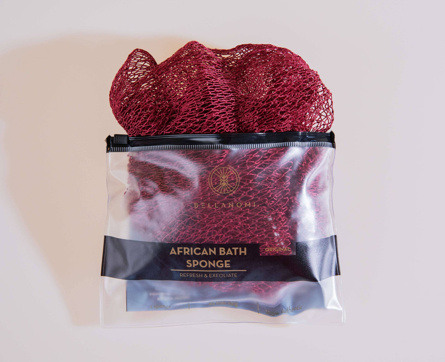 African Exfoliating Net Sponge 45" -  Best Seller: MAGENTA