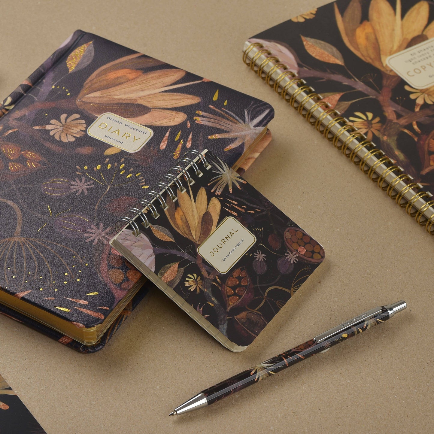 Night Flowers - Pocket Art Journal
