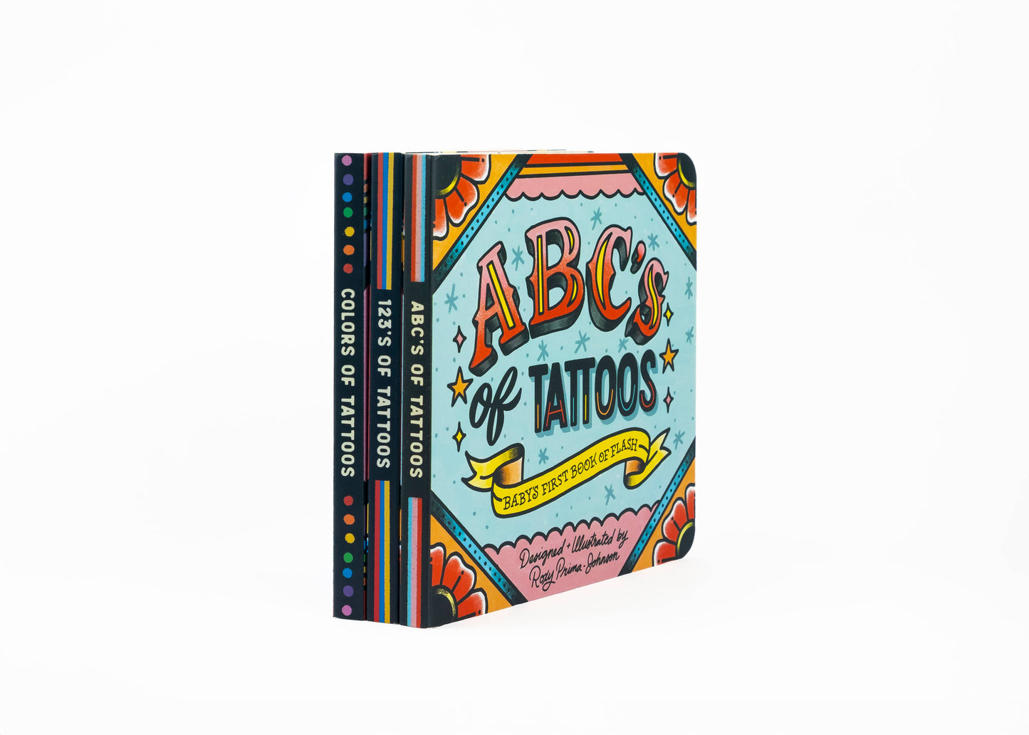 ABC's of Tattoos - Kids Unique Board Book Hard Cover