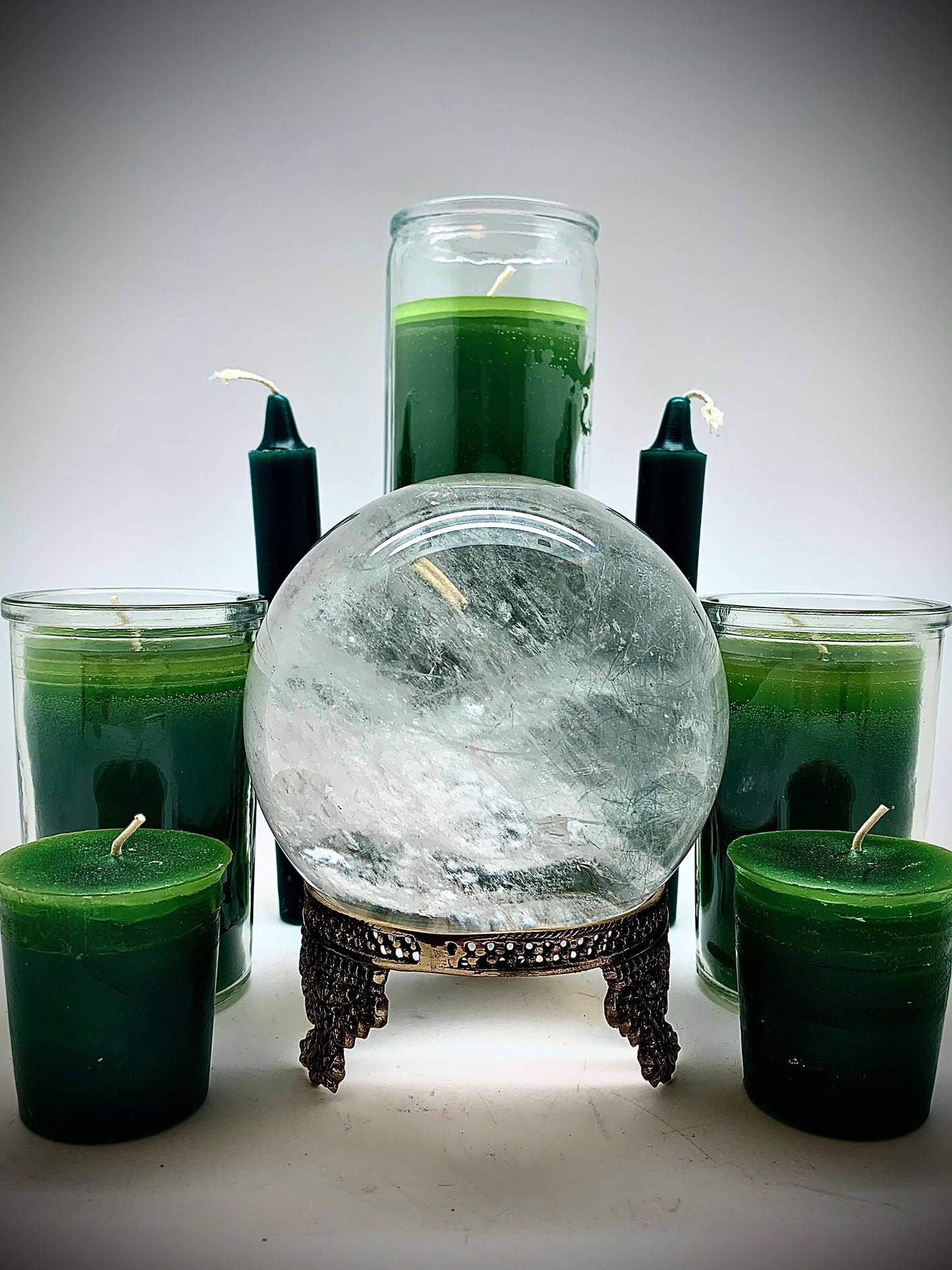 2 Day Candle - grounding, fertility, luck & abundance
