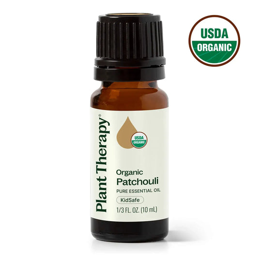 Organic Patchouli Essential Oil 10 Ml
