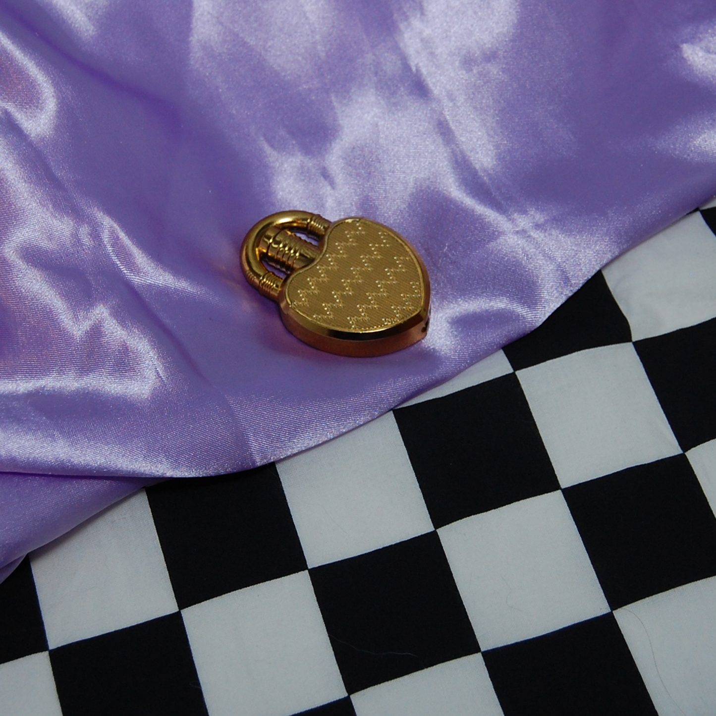 Heart Lock Lighter - Gold