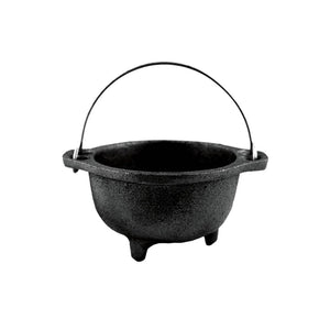 Plain Cast Iron Cauldron Bowl w/ Hanger (4 in.)