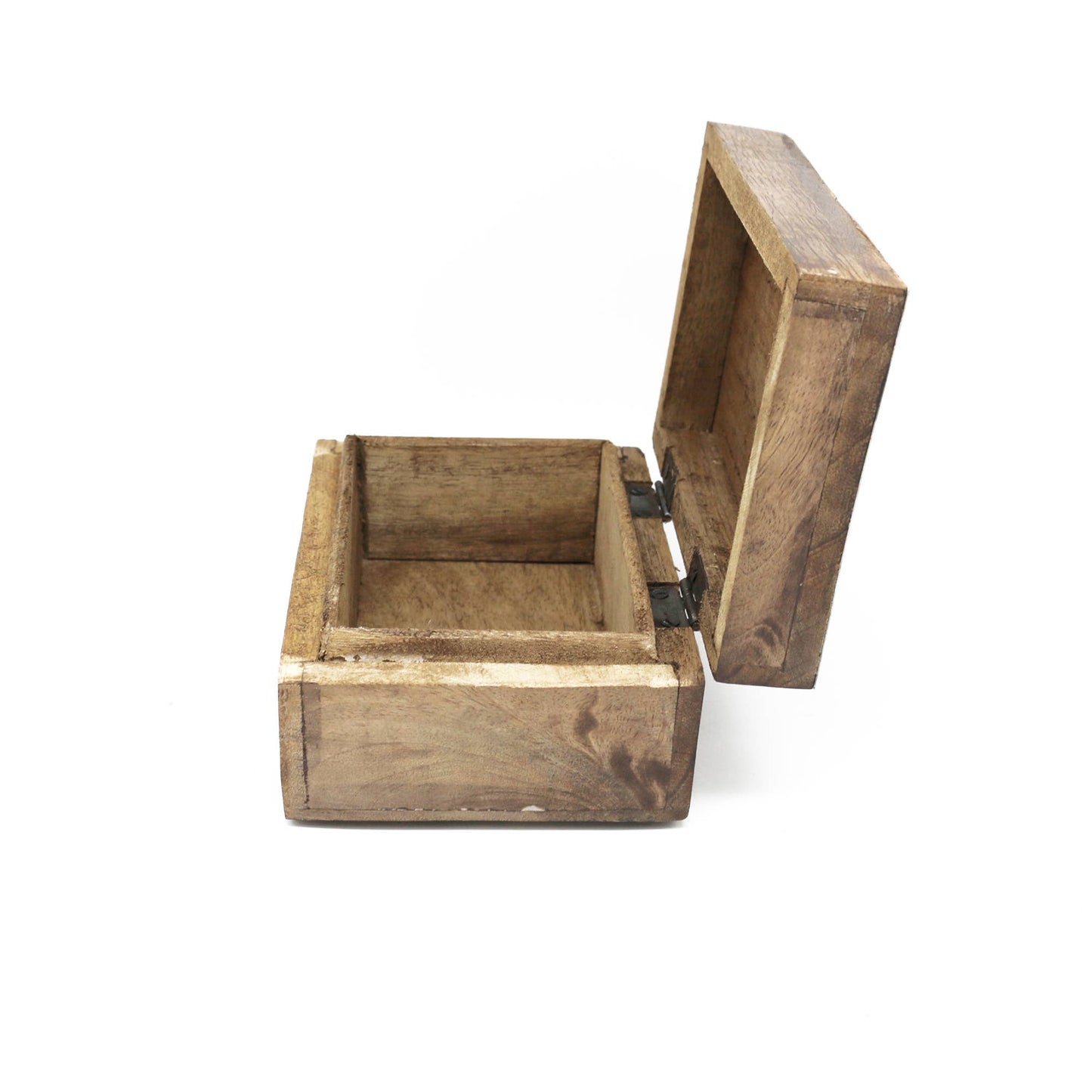 Wooden Storage Box (6 x 4 in.) - Pink Celestial (Brown)