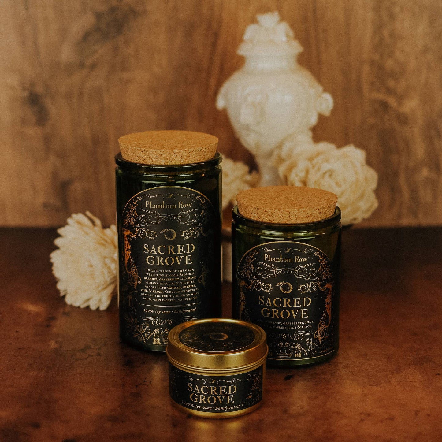 Sacred Grove | Soy Wax Jar Candle: Tin