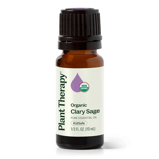 Organic Clary Sage Essential Oil 10 Ml