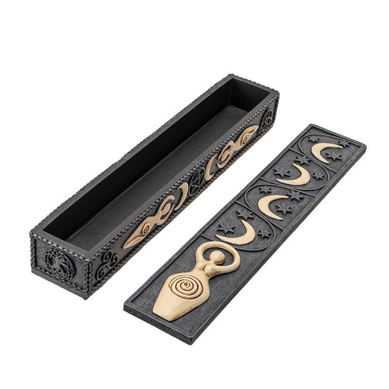 Spiral Goddess Incense Box Burner