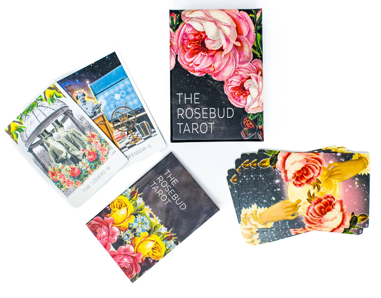 Tarot Deck - The Rosebud Tarot - 78 Cards & 96 Page Full-Color Guidebook