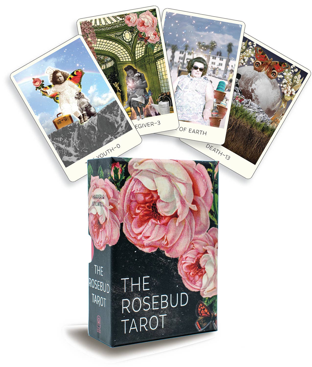 Tarot Deck - The Rosebud Tarot - 78 Cards & 96 Page Full-Color Guidebook
