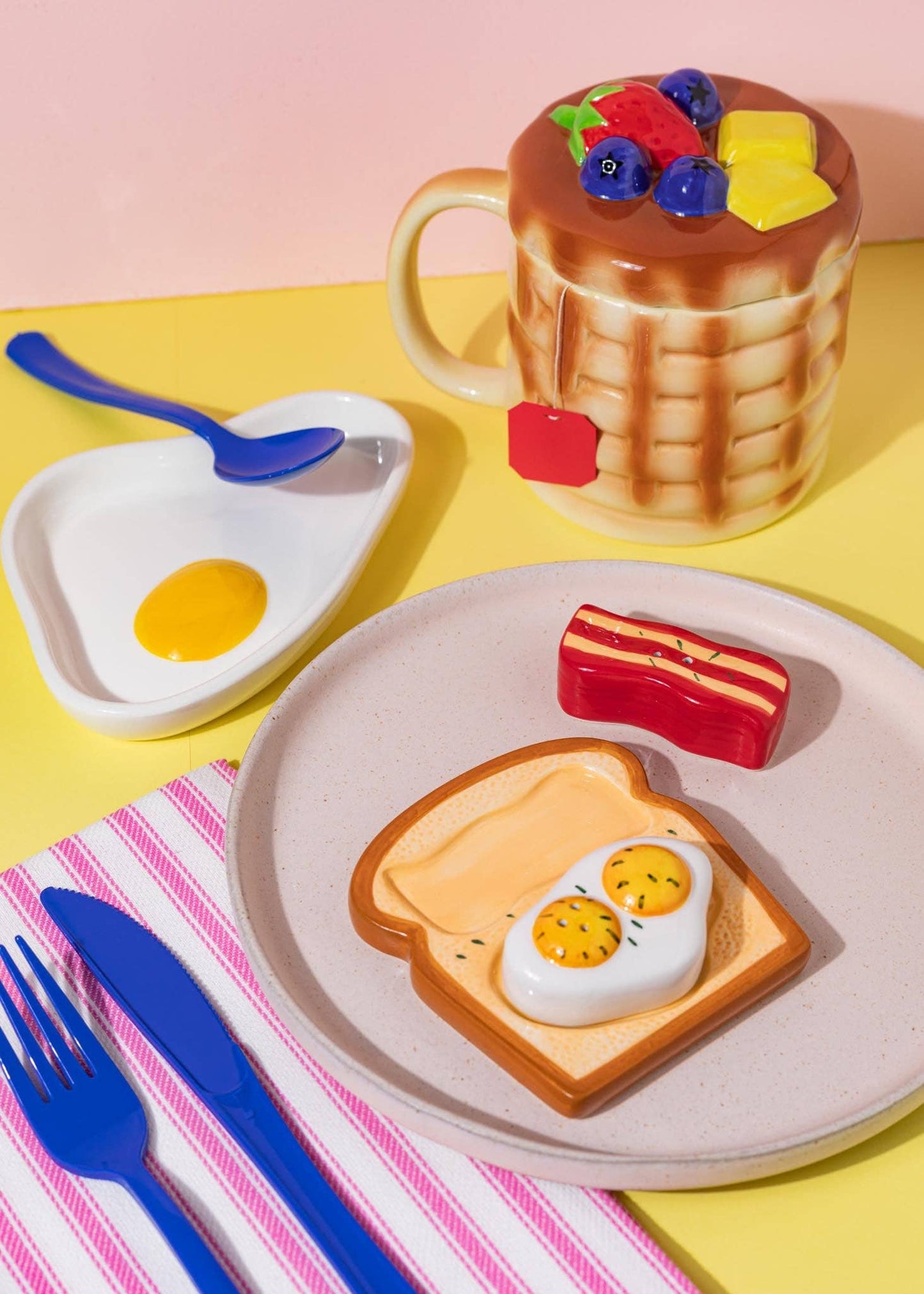 Pancake Mug With Lid