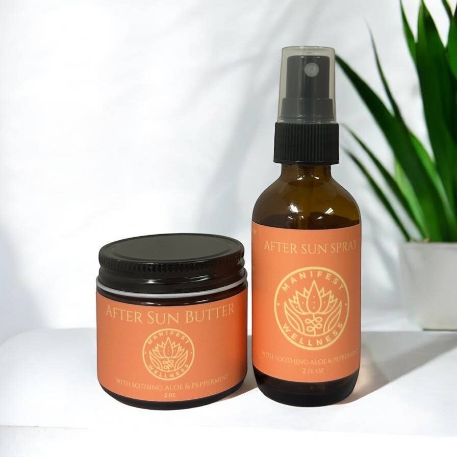 After Sun Mini Gift Set 2oz After Sun Butter & Spray