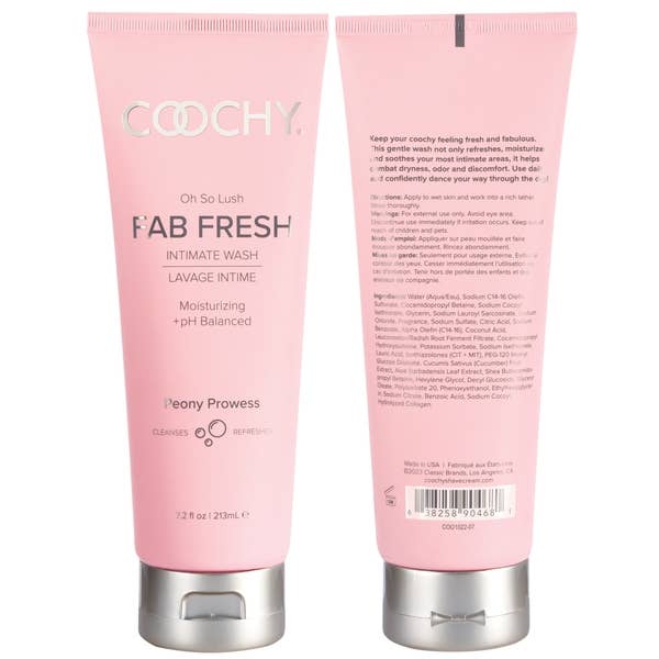 Coochy®  FAB FRESH Intimate Wash – Peony Prowess: 7.2oz | 213mL