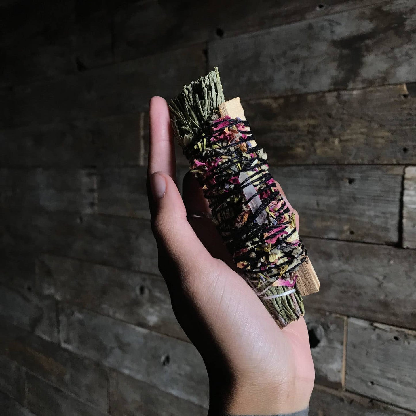 Cedar + Palo Santo Bundle With Instructions
