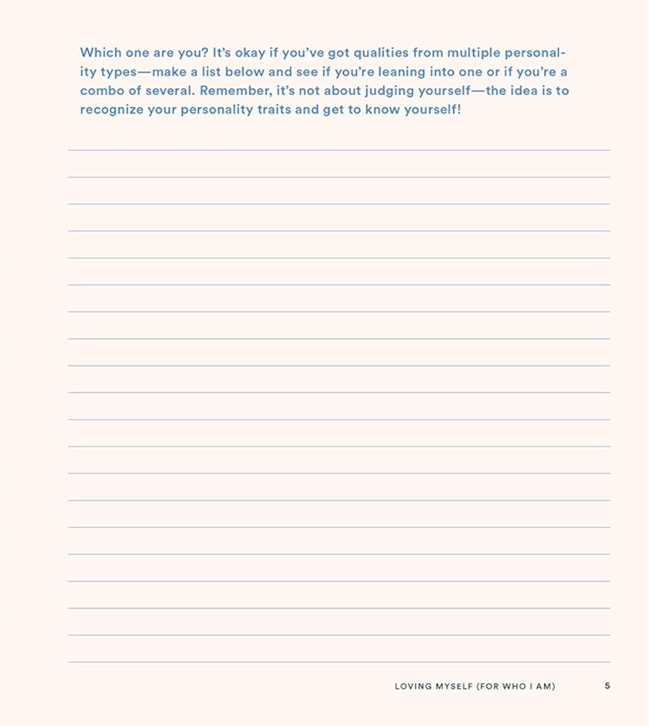 The Just Girl Project Self-Love Journal