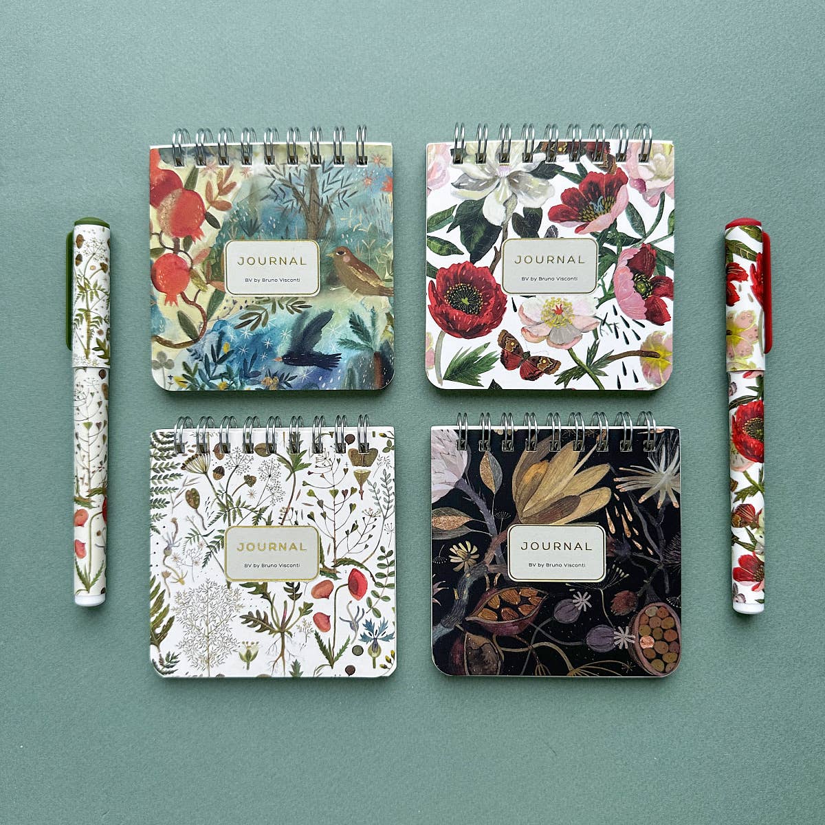Night Flowers - Pocket Art Journal