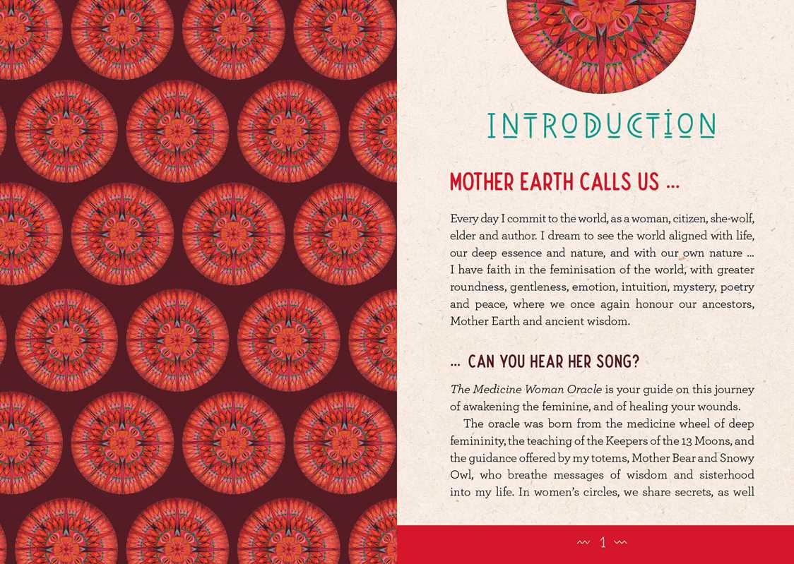 Oracle Deck - Medicine Woman Oracle by Catherine Maillard (Flashcards)
